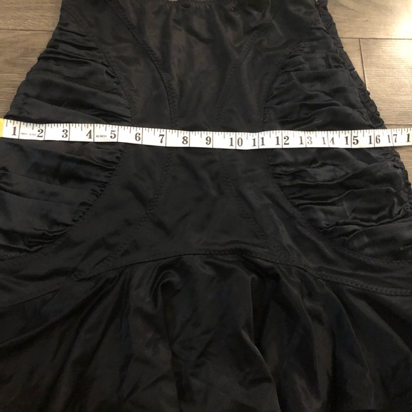 Marciano by guess black ruffle skirt size M - Picture 6 of 7